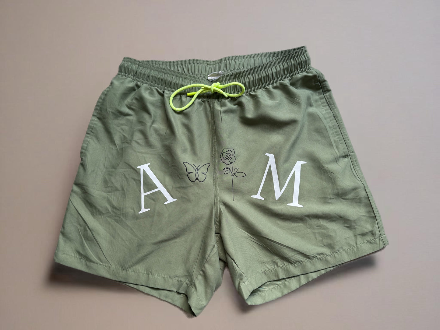 AM DIVIDED Swim Trunks Green