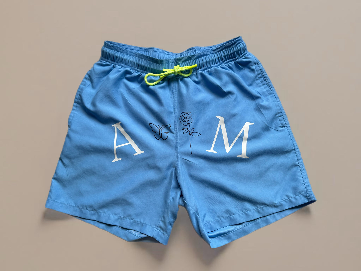 AM DIVIDED Bathing Trunks Blue