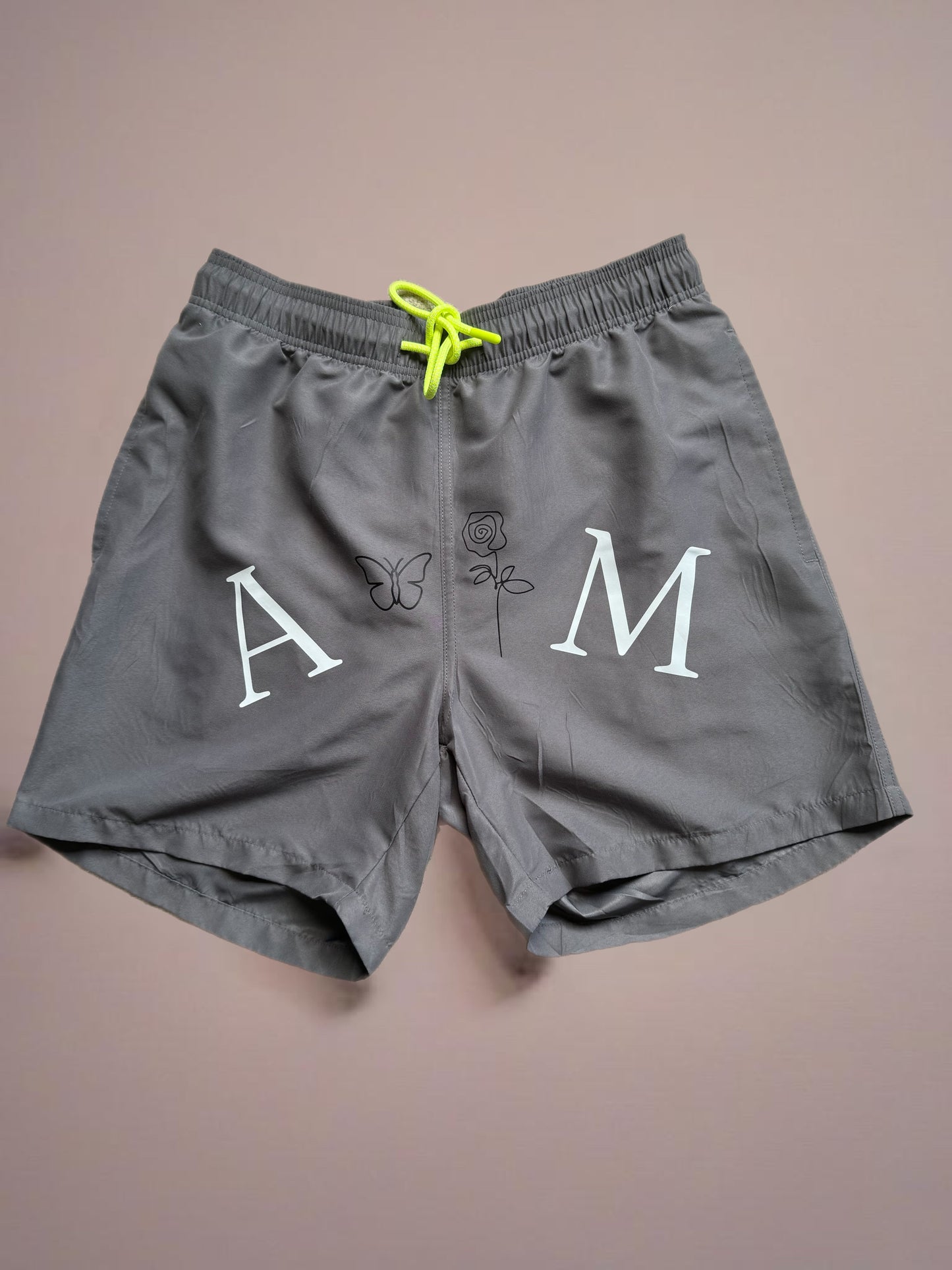 AM DIVIDED Swim Trunks Gray